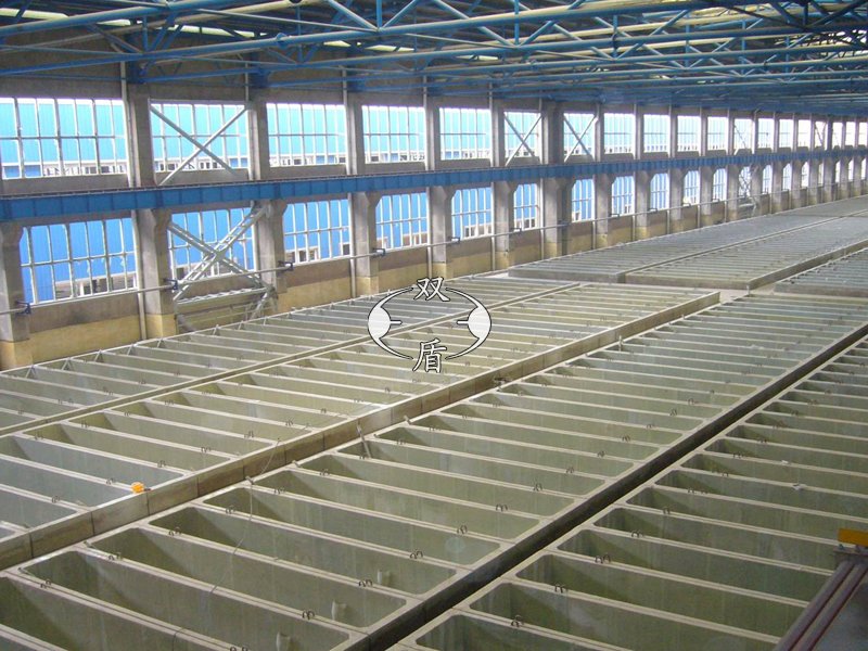 混凝土內(nèi)襯玻璃鋼電解槽