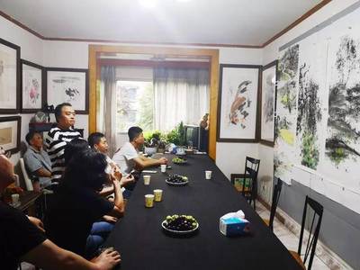 水墨·郫都創(chuàng)作交流會在醉荷堂藝術(shù)工作室圓滿召開，共繪新時代文化圖景